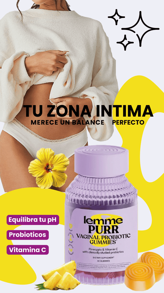 Lemme Purr Gummies- Cuidado y Bienestar  para tú zona Intima