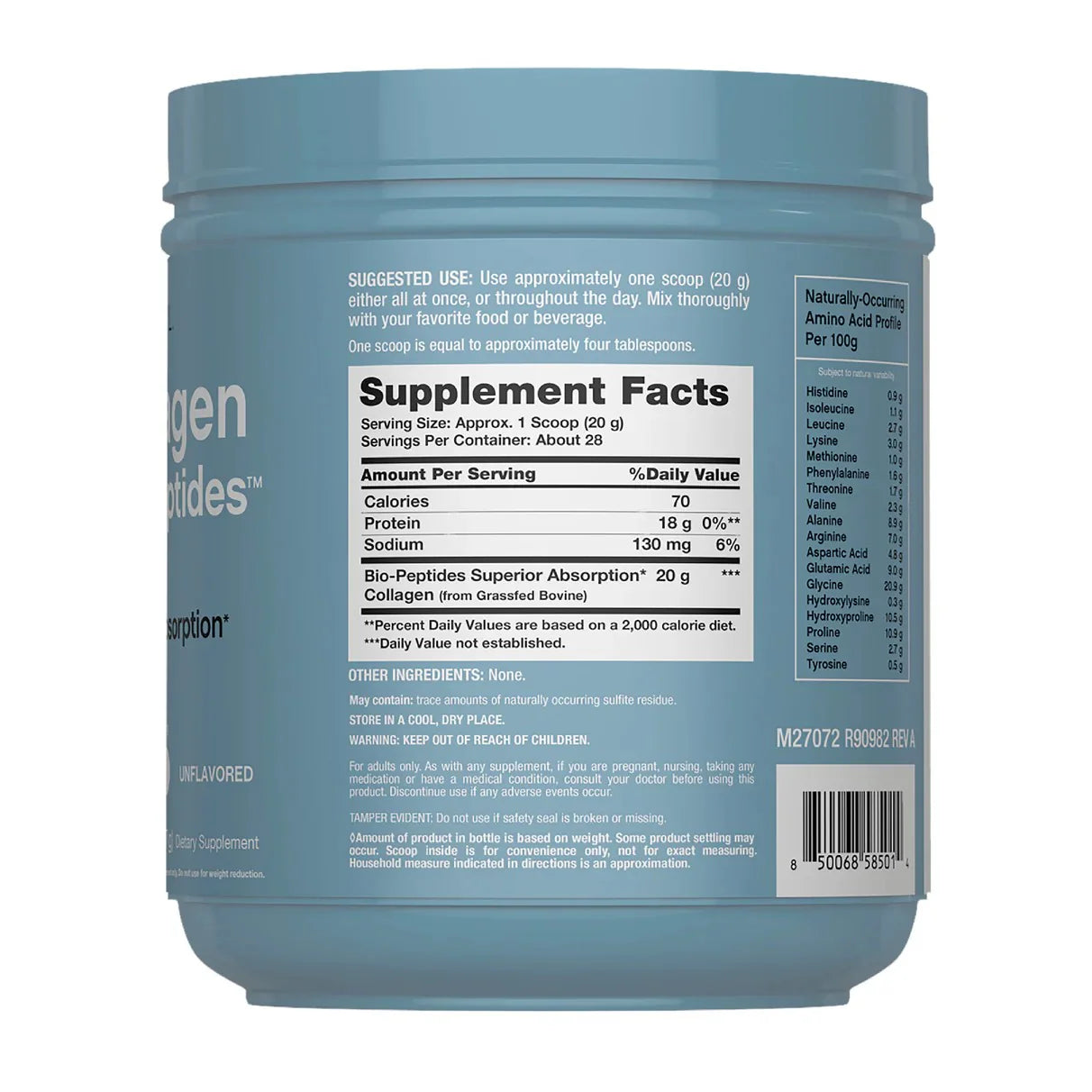 Biopéptidos de colágeno - NeoCell en polvo